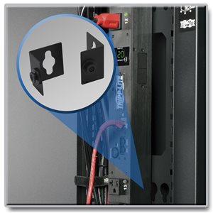 Eaton PDUMVROTATEBRKT Tripp Lite Series Bracket Accessory - enables Vertical PDU Installation with Rear-Facing Outlets