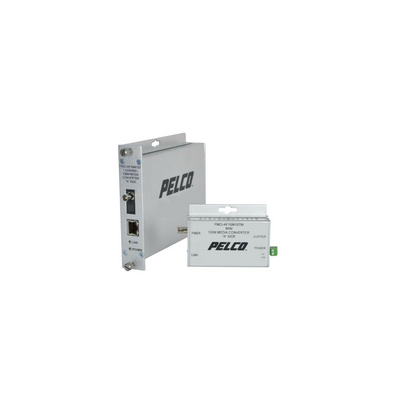 Pelco FMCI-BF1SM1ST NDAA Compliant MEDIA CNVRT-B 100M SM 1CH ST