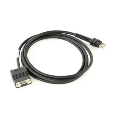Zebra CBA-R07-S07PAR Cable, RS232, DB9 FEMALE CONNECTOR, 7 FT. 2M STRAIGHT, TXD ON 2 REQUIRES 12V POWER SUPPLY.