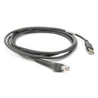 Zebra CBA-U51-S16ZAR Cable, Multiplane scanner standard USB Cable, 5M, type A connector.